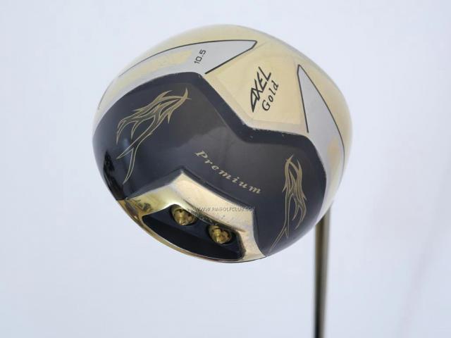 Driver : Tsuruya : Tsuruya AXEL Gold Premium (460cc. ตัวท๊อป หน้าเด้ง Non-Conform ของใหม่ 4 หมื่น) Loft 10.5 Flex S