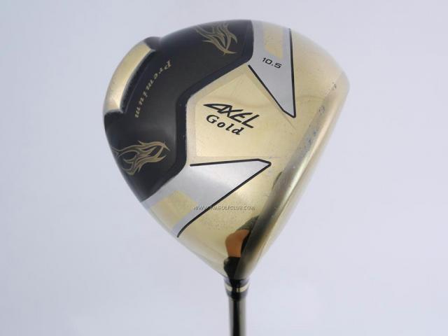 Driver : Tsuruya : Tsuruya AXEL Gold Premium (460cc. ตัวท๊อป หน้าเด้ง Non-Conform ของใหม่ 4 หมื่น) Loft 10.5 Flex S