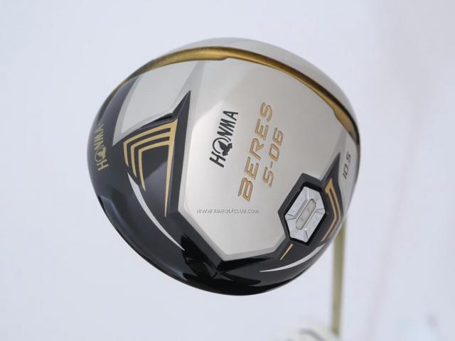 Driver : Honma : ไดรเวอร์ Honma Beres S-06 (รุ่นปี 2019) Loft 10.5 ก้าน ARMRQ X (47) Flex R (2 ดาว)