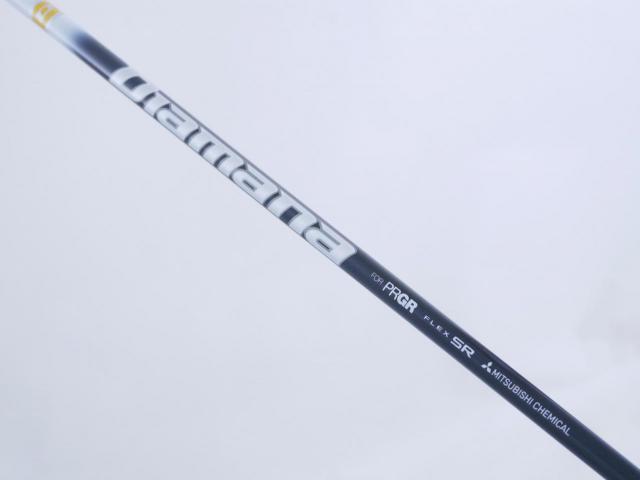 Driver : PRGR : ไดรเวอร์ PRGR RS F JUST (ออกปี 2023) Loft 10.5 ก้าน Mitsubishi Diamana Flex SR
