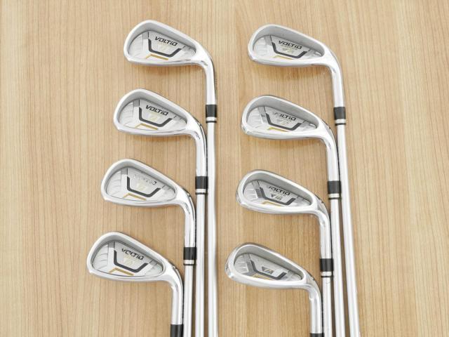 Iron set : Katana : ชุดเหล็ก Katana Voltio IV G Series II (ปี 2018) มีเหล็ก 5-Pw,Aw,Sw (8 ชิ้น) ก้านกราไฟต์ Fujikura Speeder 550 Flex R