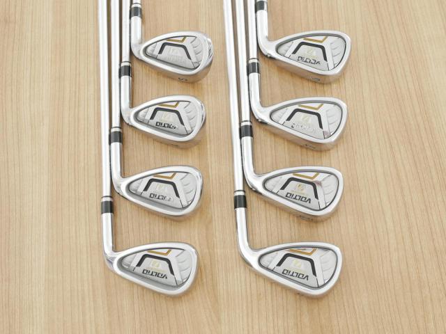 Iron set : Katana : ชุดเหล็ก Katana Voltio IV G Series II (ปี 2018) มีเหล็ก 5-Pw,Aw,Sw (8 ชิ้น) ก้านกราไฟต์ Fujikura Speeder 550 Flex R