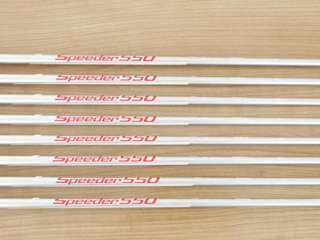 Iron set : Katana : ชุดเหล็ก Katana Voltio IV G Series II (ปี 2018) มีเหล็ก 5-Pw,Aw,Sw (8 ชิ้น) ก้านกราไฟต์ Fujikura Speeder 550 Flex R