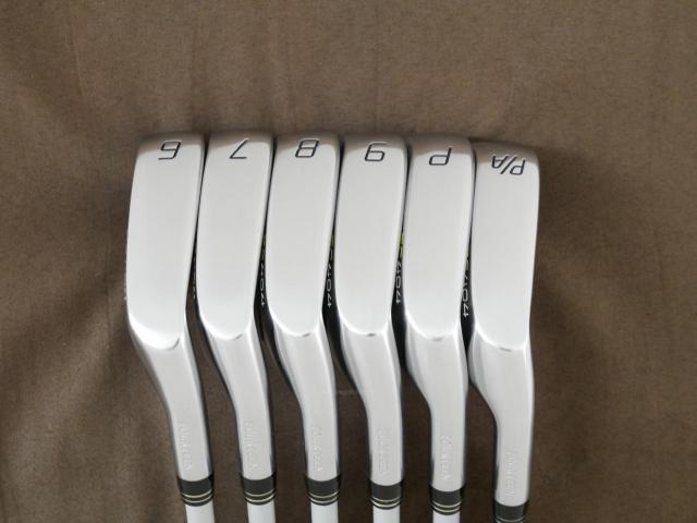Iron set : Fourteen : ชุดเหล็ก Fourteen TC-404 (ปี 2018 ใบใหญ่ ตีไกลมาก เหล็ก 7 Loft 28) มีเหล็ก 6-Pw,Aw (6 ชิ้น) ก้านกราไฟต์ Flex R