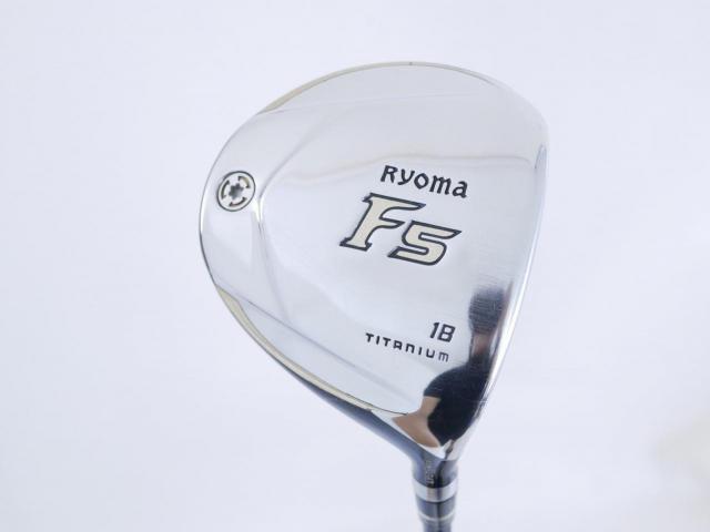 Fairway Wood : Other Brand : หัวไม้ 5 Ryoma F Titanium (รุ่นปี 2019 ไกลมากๆ) Loft 18 ก้าน Tour AD RF2 Flex R