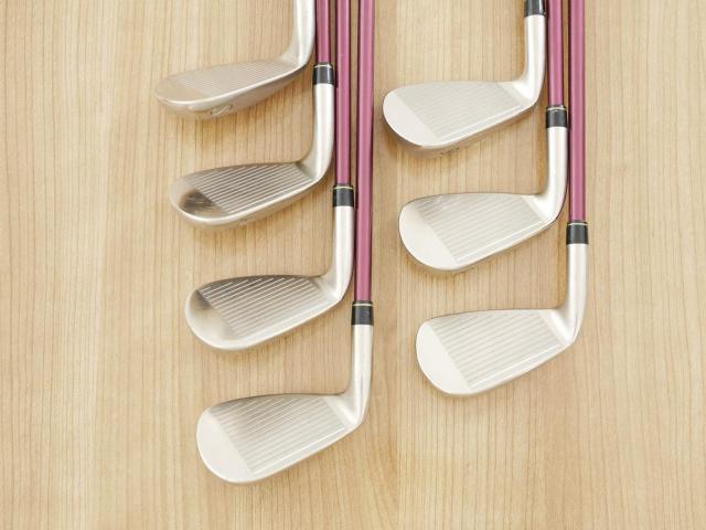 Iron set : Yonex : ชุดเหล็ก Yonex Royal DTP (ออกปี 2016 ท๊อปสุด ก้านดีมาก หน้าเด้ง ตีไกลสุดๆ) มีเหล็ก 7-Pw,Aw,As,Sw (7 ชิ้น) ก้านกราไฟต์ Flex SR
