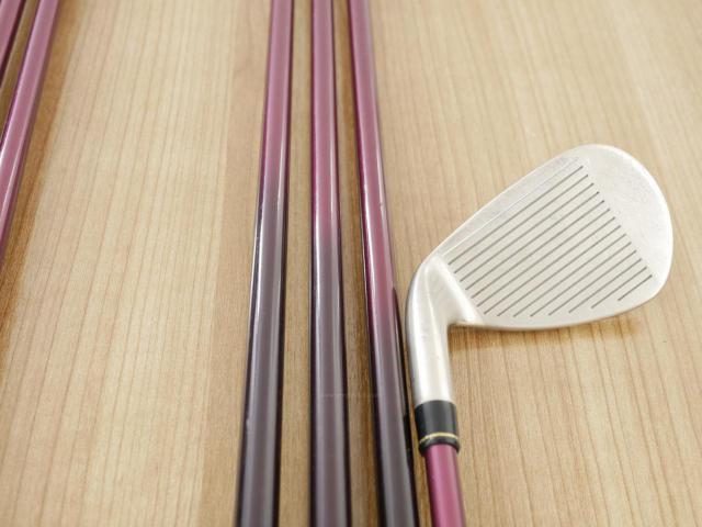 Iron set : Yonex : ชุดเหล็ก Yonex Royal DTP (ออกปี 2016 ท๊อปสุด ก้านดีมาก หน้าเด้ง ตีไกลสุดๆ) มีเหล็ก 7-Pw,Aw,As,Sw (7 ชิ้น) ก้านกราไฟต์ Flex SR