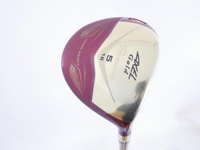 Fairway Wood : Tsuruya : หัวไม้ 5 Tsuruya AXEL Gold Premium IV (รุ่นปี 2021 ตัวท๊อป ของใหม่ 2 หมื่นกว่า) Loft 18 Flex R