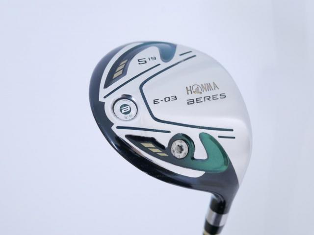 Fairway Wood : Honma : หัวไม้ 5 Honma Beres E-03 (เหมาะกับซีเนียร์) Loft 19 ก้าน ARMRQ 8 (45) Flex R (2 ดาว)