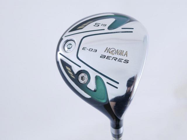 Fairway Wood : Honma : หัวไม้ 5 Honma Beres E-03 (เหมาะกับซีเนียร์) Loft 19 ก้าน ARMRQ 8 (45) Flex R (2 ดาว)