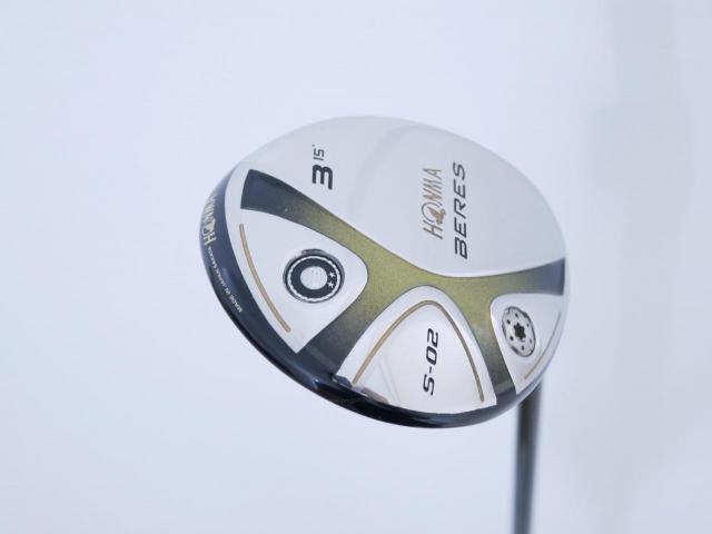 Fairway Wood : Honma : หัวไม้ 3 Honma Beres S-02 Loft 15 ก้าน ARMRQ 6 (49) Flex SR (2 ดาว)