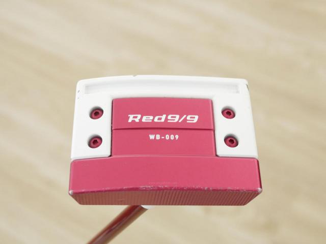 Putter : All : พัตเตอร์ Kasco Red 9/9 white back WB-009 ยาว 34 นิ้ว