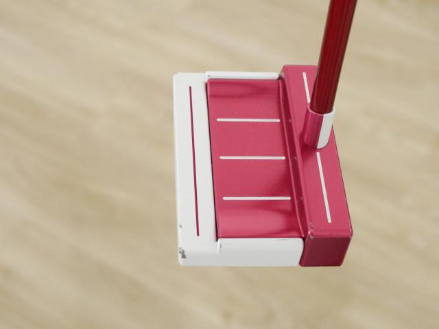 Putter : All : พัตเตอร์ Kasco Red 9/9 white back WB-009 ยาว 34 นิ้ว