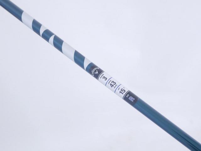 Fairway Wood : callaway : หัวไม้ 3 Callaway ELYTE (ออกปี 2025) Loft 15 ก้าน Fujikura VENTUS 5 Flex R