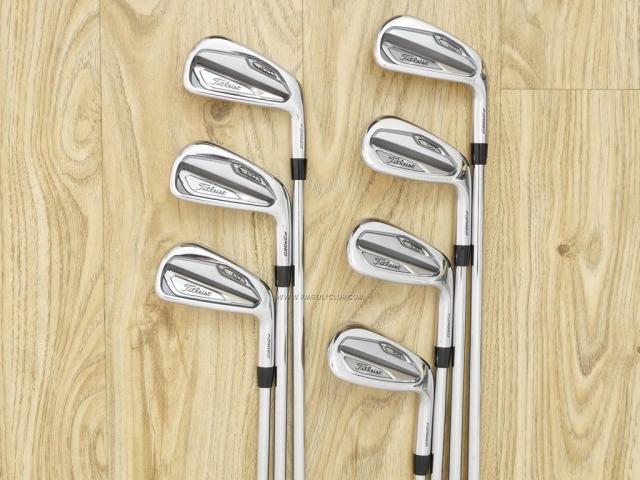 Iron set : Titleist : ชุดเหล็ก Titleist T100 Forged (รุ่นล่าสุด ออกปี 2019) มีเหล็ก 4-Pw (7 ชิ้น) ก้านเหล็ก Project X LZ 120g 6.0 Flex S 