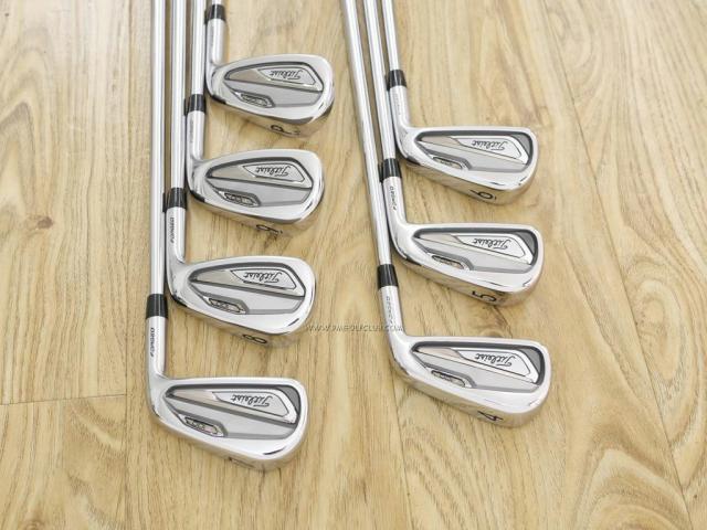 Iron set : Titleist : ชุดเหล็ก Titleist T100 Forged (รุ่นล่าสุด ออกปี 2019) มีเหล็ก 4-Pw (7 ชิ้น) ก้านเหล็ก Project X LZ 120g 6.0 Flex S 