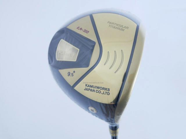 Driver : Kamuiworks : **ของใหม่ ยังไม่แกะพลาสติก** Kamuiworks KM-300 Gold (ปี 2018 หน้าเด้งเกินกฏ มีสปริงข้างใน) Loft 9.5 ก้าน Fujikura Double Kick Flex S