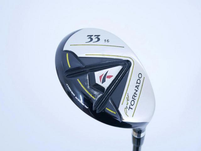 Fairway Wood : Kasco : ไม้กระเทย Kasco Power Tornado SharpShooter 33 (ปี 2018) Loft 16 Flex S