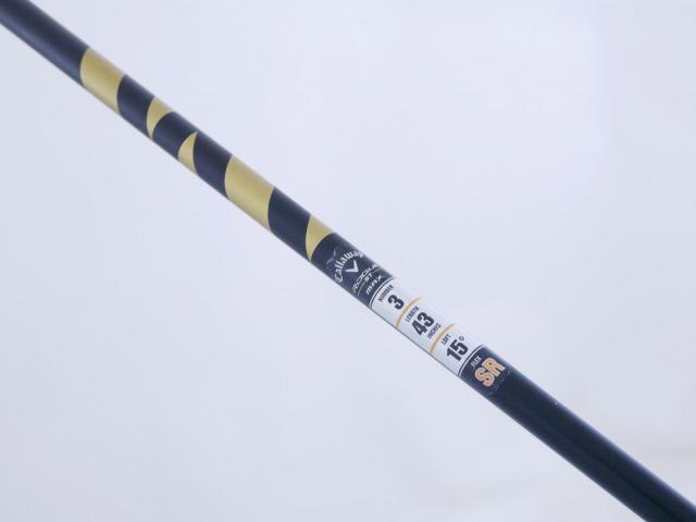 Fairway Wood : callaway : หัวไม้ 3 Callaway Rogue ST Max (รุ่นปี 2022) Loft 15 ก้าน Fujikura Ventus 5 Flex SR