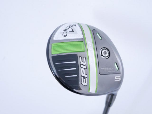 Fairway Wood : callaway : หัวไม้ 5 Callaway EPIC Speed (รุ่นปี 2021) Loft 18 ก้าน Mitsubishi Diamana 50 Flex R