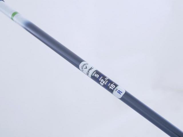 Fairway Wood : callaway : หัวไม้ 5 Callaway EPIC Speed (รุ่นปี 2021) Loft 18 ก้าน Mitsubishi Diamana 50 Flex R