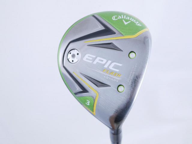 Lady club : All : หัวไม้ 3 Callaway Epic Flash Star (รุ่นปี 2019) Loft 15 ก้าน Fujikura Speeder Evolution Flex L