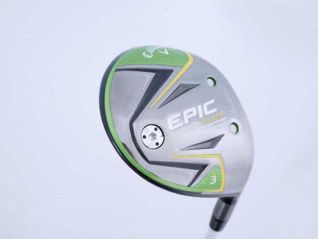 Lady club : All : หัวไม้ 3 Callaway Epic Flash Star (รุ่นปี 2019) Loft 15 ก้าน Fujikura Speeder Evolution Flex L