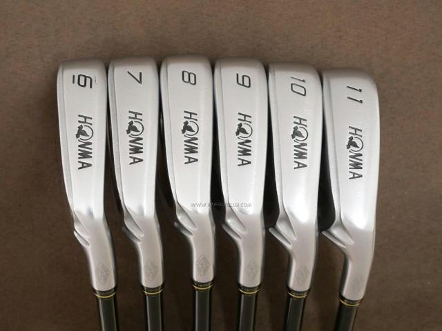 Iron set : Honma : Honma Beres MG703 (หน้าเด้ง) มีเหล็ก 6-11 (6 ชิ้น เทียบเท่า 5-Pw) ก้าน ARMRQ UD49 Flex R (1 ดาว)