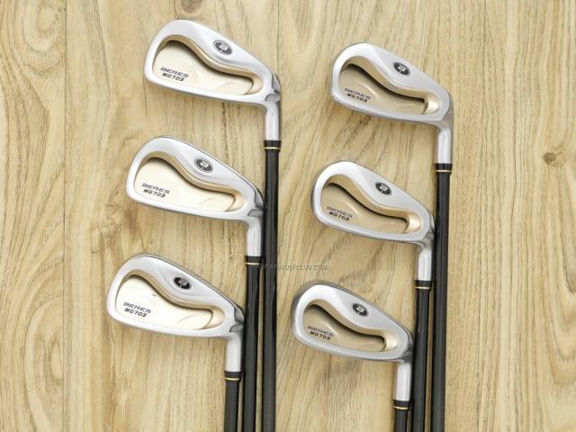 Iron set : Honma : Honma Beres MG703 (หน้าเด้ง) มีเหล็ก 6-11 (6 ชิ้น เทียบเท่า 5-Pw) ก้าน ARMRQ UD49 Flex R (1 ดาว)