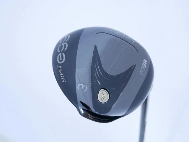 Fairway Wood : PRGR : หัวไม้ 3 PRGR Super Egg (รุ่นล่าสุด ปี 2023 หน้าเด้งเกินกฏ COR 0.84 หายากมาก) Loft 15 ก้าน M-37 Flex R