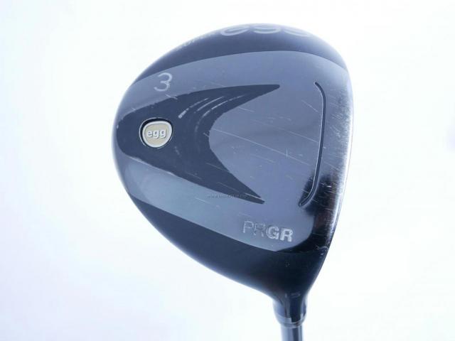 Fairway Wood : PRGR : หัวไม้ 3 PRGR Super Egg (รุ่นล่าสุด ปี 2023 หน้าเด้งเกินกฏ COR 0.84 หายากมาก) Loft 15 ก้าน M-37 Flex R