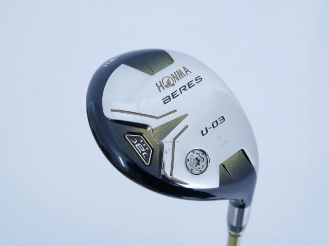 Fairway Wood : Honma : **ก้าน 3 ดาว** ไม้กระเทย Honma Beres U-03 (ออกปี 2015) Loft 25 ก้าน ARMRQ 8 (49) Flex R (3 ดาว)