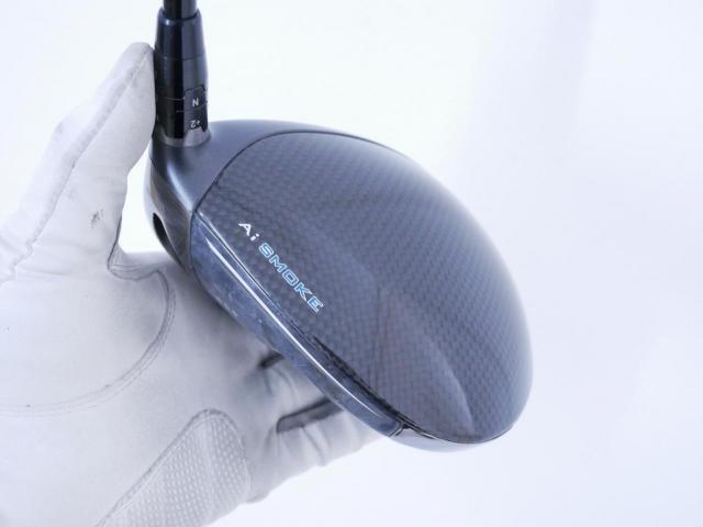 Driver : Callaway : ไดรเวอร์ Callaway Paradym Ai SMOKE Triple Diamond (รุ่นปี 2024 Low Spin สุดๆๆ) Loft 10.5 (ปรับได้) ก้าน Mitsubishi TENSEI 60 Flex S