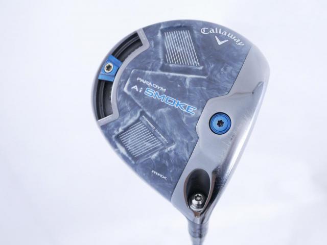 Driver : Callaway : ไดรเวอร์ Callaway Paradym Ai SMOKE MAX (รุ่นปี 2024 Japan Spec.) Loft 9 (ปรับได้) ก้าน Fujikura VENTUS 5 Flex S