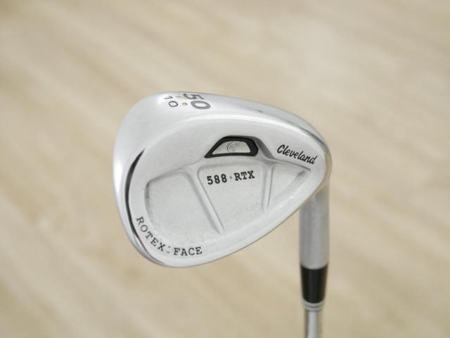 Wedge : Cleveland : Wedge Cleveland 588 RTX Rotex Loft 50 ก้านเหล็ก Dynamic Gold S200