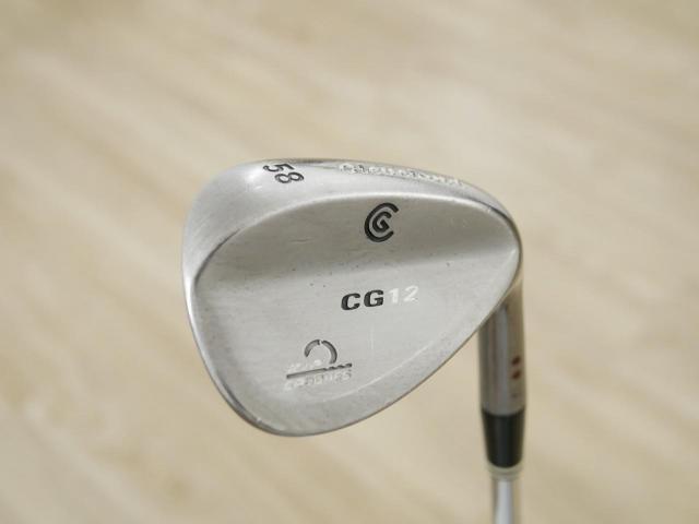 Wedge : Cleveland : Wedge Cleveland CG12 Loft 58 ก้านเหล็ก 