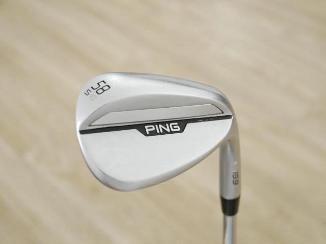 Wedge : Other : Wedge Ping S159 (ออกปี 2024) Loft 58 ก้านเหล็ก Dynamic Gold EX Weight Lock Tour Issue S200