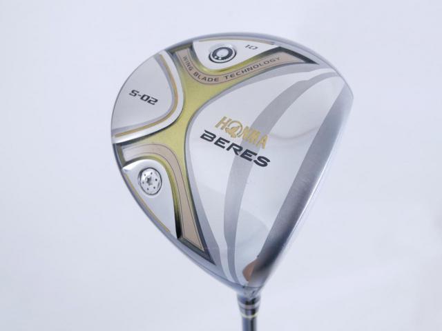 Driver : Honma : ไดรเวอร์ Honma Beres S-02 (460cc.) Loft 10 ก้าน ARMRQ 6 (49) Flex R (2 ดาว)