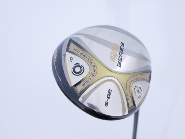 Driver : Honma : ไดรเวอร์ Honma Beres S-02 (460cc.) Loft 10 ก้าน ARMRQ 6 (49) Flex R (2 ดาว)