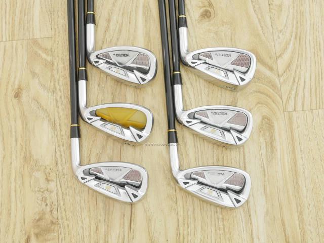 Iron set : Katana : **ป้ายหลุด** ชุดเหล็ก Katana Voltio G (ตีง่าย ไกล) มีเหล็ก 6-Pw,Aw (6 ชิ้น) ก้านกราไฟต์ Tour AD VT-5 Flex SR