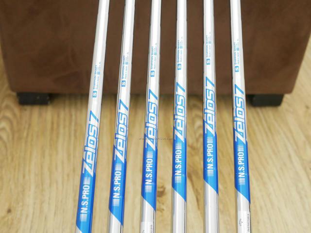 Iron set : Callaway : ชุดเหล็ก Callaway Rogue ST Max (รุ่นล่าสุด ออกปี 2022 ตีง่าย ไกลมาก) มีเหล็ก 6-Pw,Aw (6 ชิ้น) ก้านเหล็ก NS Pro Zelos 7 Flex S