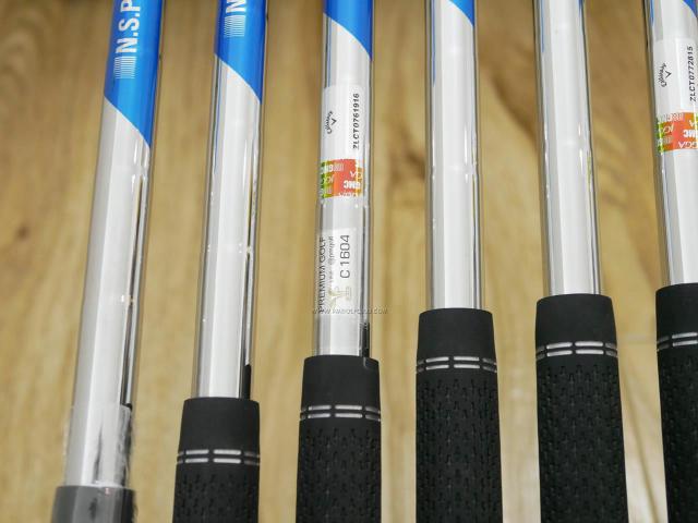 Iron set : Callaway : ชุดเหล็ก Callaway Rogue ST Max (รุ่นล่าสุด ออกปี 2022 ตีง่าย ไกลมาก) มีเหล็ก 6-Pw,Aw (6 ชิ้น) ก้านเหล็ก NS Pro Zelos 7 Flex S