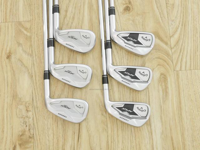 Iron set : Callaway : ชุดเหล็ก Callaway APEX Combo Forged (ปี 2020) มีเหล็ก 5-Pw (6 ชิ้น) ก้านเหล็ก NS Pro 950 Flex R