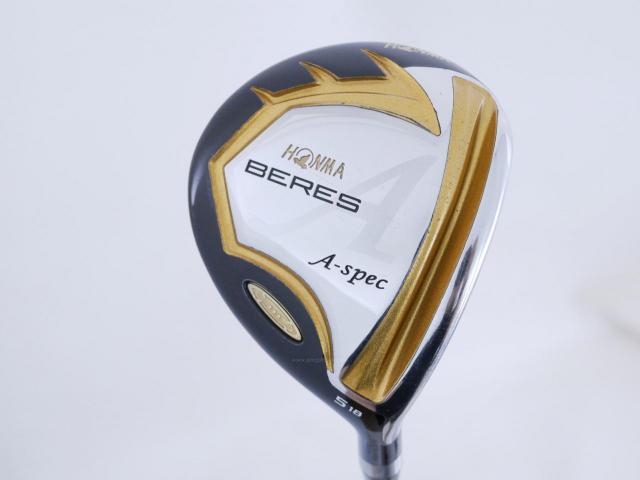 Fairway Wood : Honma : **ก้าน 3 ดาว** หัวไม้ 5 Honma Beres A-Spec II (ออกปี 2021 หน้าเด้งเกินกฏ) Loft 18 ก้าน ARMRQ A-Spec (47) Flex R (3 ดาว)