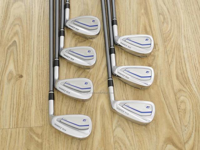 Iron set : Taylormade : ชุดเหล็ก Taylormade Gloire F2 Forged (รุ่นท๊อปสุด Japan Spec. ออกปี 2017) มีเหล็ก 6-Pw,Aw,Sw (7 ชิ้น) ก้านกราไฟต์ Flex R