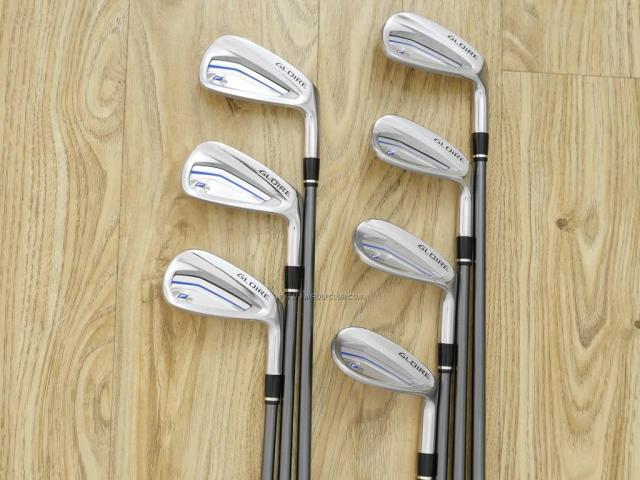 Iron set : Taylormade : ชุดเหล็ก Taylormade Gloire F2 Forged (รุ่นท๊อปสุด Japan Spec. ออกปี 2017) มีเหล็ก 6-Pw,Aw,Sw (7 ชิ้น) ก้านกราไฟต์ Flex R