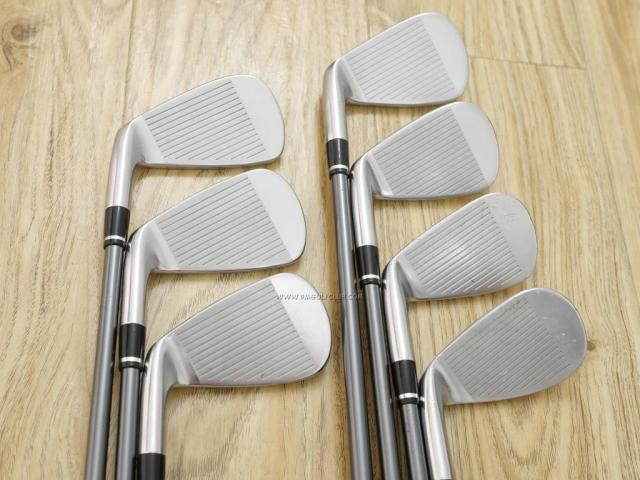 Iron set : Taylormade : ชุดเหล็ก Taylormade Gloire F2 Forged (รุ่นท๊อปสุด Japan Spec. ออกปี 2017) มีเหล็ก 6-Pw,Aw,Sw (7 ชิ้น) ก้านกราไฟต์ Flex R