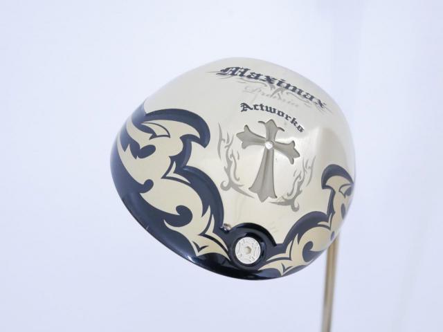 Driver : Worksgolf : ไดรเวอร์ Works Golf Maximax Premia (หน้าเด้งเกินกฏ เสียงดัง ตีไกลมากๆ) Loft 10.5 ก้านตัวท็อป Mitsubishi Rayon Premia Flex R