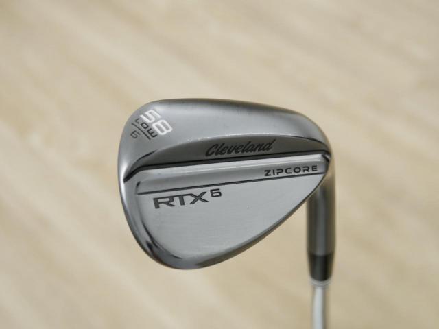 Wedge : Cleveland : Wedge Cleveland RTX 6 ZIPCORE Loft 58 ก้านเหล็ก NS Pro Modus 120 Flex S