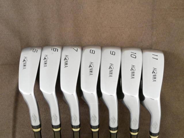 Iron set : Honma : ชุดเหล็ก Honma Beres MG603 (เหมาะกับซีเนียร์) มีเหล็ก 5-11 (7 ชิ้น) ก้าน ARMRQ UD45 FLex R (2 ดาว)